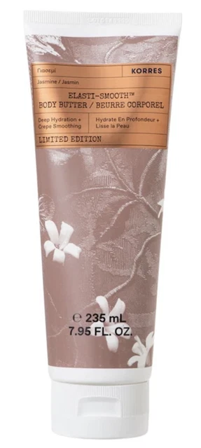 Korres Jasmine Elasti-Smooth Body Butter Limited Edition 7.95 fl oz New, Sealed