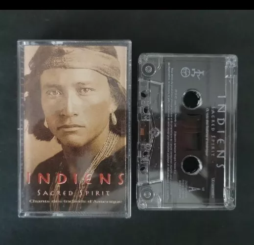 Indiens " Sacred Spirit" Cassette Audio K7 Audiotape