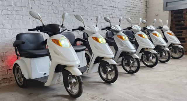 Seniorenmobil ElektroMobil Dreirad-Scooter bis 15km/h ElektroMagnetische Bremse!