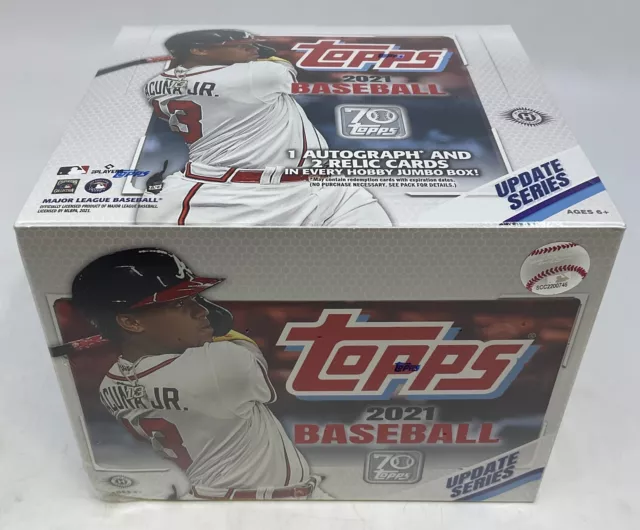 2021 Topps Update Series Baseball HTA Hobby Jumbo Box Sealed