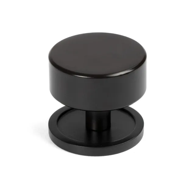 From The Anvil 50442 Aged Bronze Kelso Cabinet Knob - 38mm (Plain)