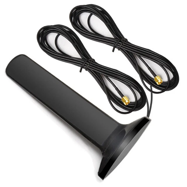 Antenna 433 MHz Con Base Magnetica - 5DBI, Connettore SMA Maschio, Cavo 3 Metri | 2 Pezzi - Foto 5