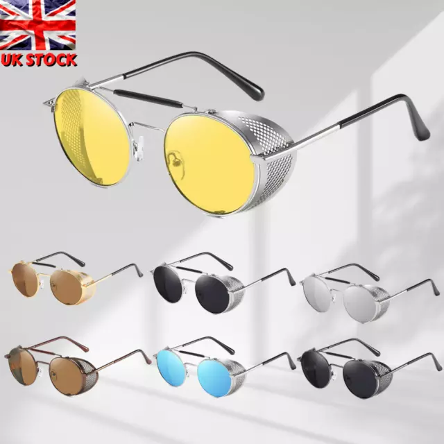 MENS MOD 60S SQUARE RECTANGLE SUNGLASSES Sixties Granny Glasses