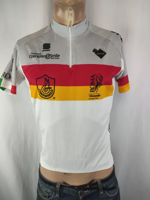 Campagnolo Maillot Cyclisme Homme Taille N.D Homme Haut Sport Vintage