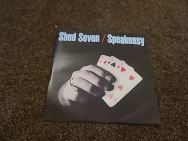 SHED SEVEN : Speakeasy - Polydor 1994 UK 4-trk EP 12" in Pic Slv, Indie/Britpop