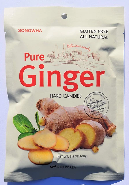 Pure Ginger Hard Candies 3 Bags