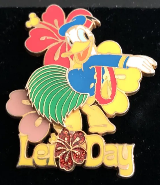 DONALD DUCK LEI Day Mickey Mouse Walt Disney World Pin $12.95 - PicClick