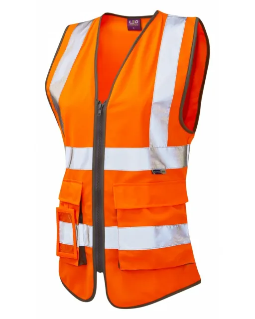 Leo Lynmouth high-visibility ISO 20471:1 superior women's waistcoat