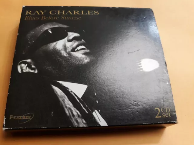 Blues Before Sunrise [Pazzazz] by Ray Charles (CD, Jun-2004, 2 Discs, Pazzazz)