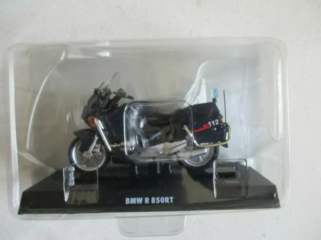 Miniature Moto 1/24 Bmw R 850 Rt Carabinieri
