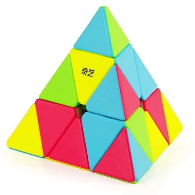 Qiyi 3x3x3 Pyramid Speed Magic Cube Professionelle Zauberwürfel-Rätsel