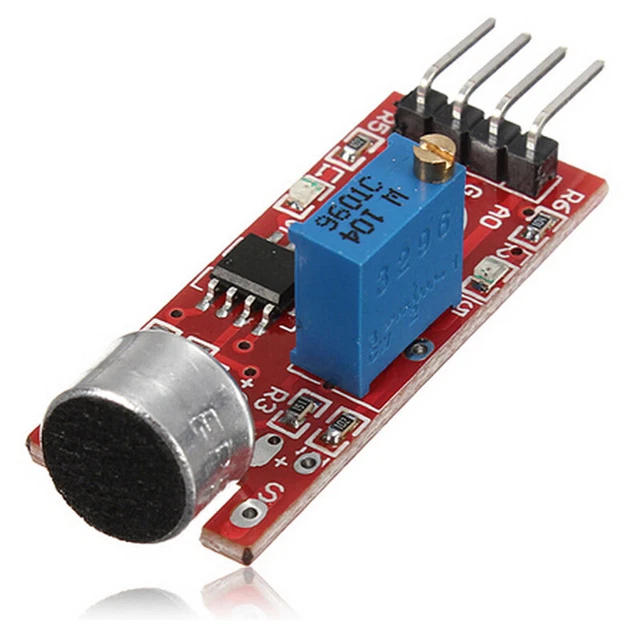 MICROPHONE SENSOR AVR PIC High Sensitivity Sound Detection Module For ...