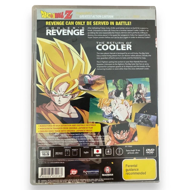 Dragon Ball Z Remastered Movie Collection + Super Broly (Great Condition) 3