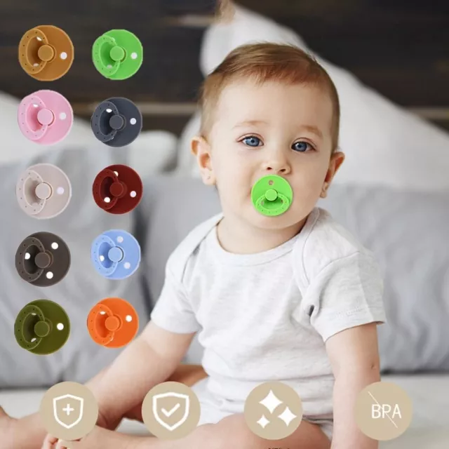 Baby Soft Food Silicone Nipple Infant Safe Pacifier Dummy Nipple Kids Pacifier