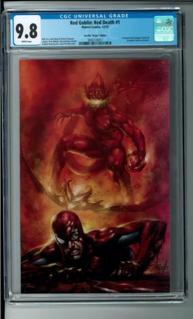 Red Goblin Red Death #1 Parrillo Virgin Variant (2019) CGC 9.8 COA 69/600
