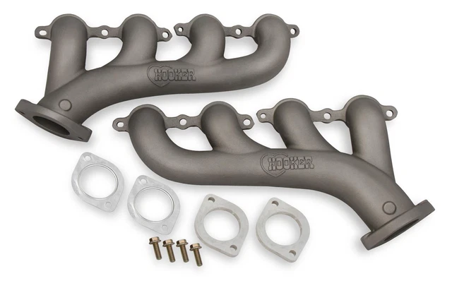 Hooker Headers 8502-4HKR HKR LS EXH MFD, 2.5 INCH TITANIUM CERAMI