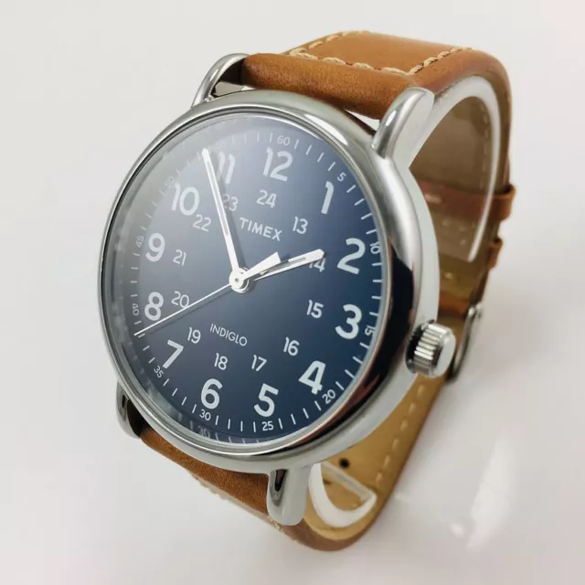 Men's Timex Weekender Blue Dial Watch TW2R42500 TW2R42500JT TW2R425009J