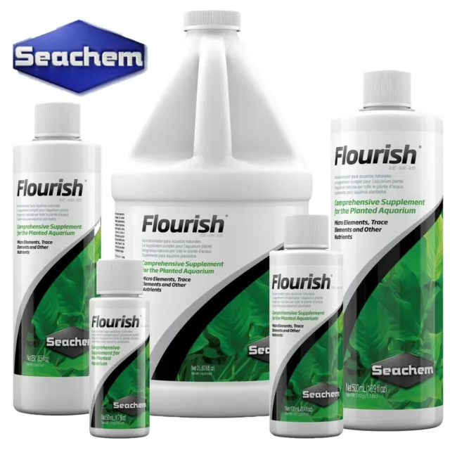 Seachem Flourish Aquarium Plant Supplement (Each Sold Separately)