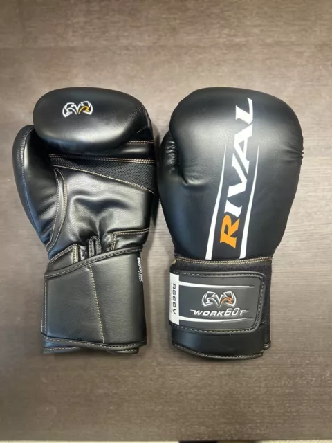 Rival Black Boxing Gloves Workout 2.0 Sparring -  RS60V