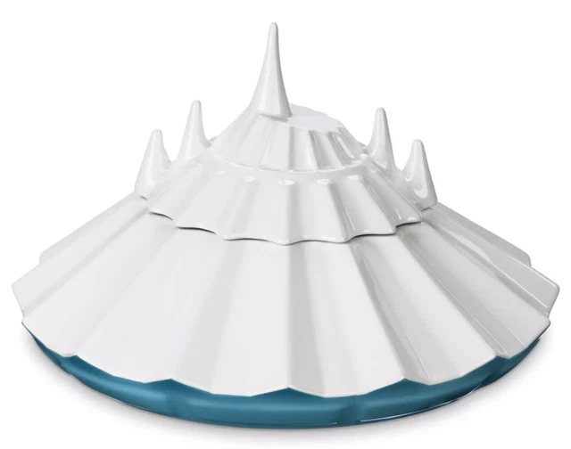 Disney Parks Space Mountain Ceramic Cookie Jar Tomorrowland 45th Anniversary NEW