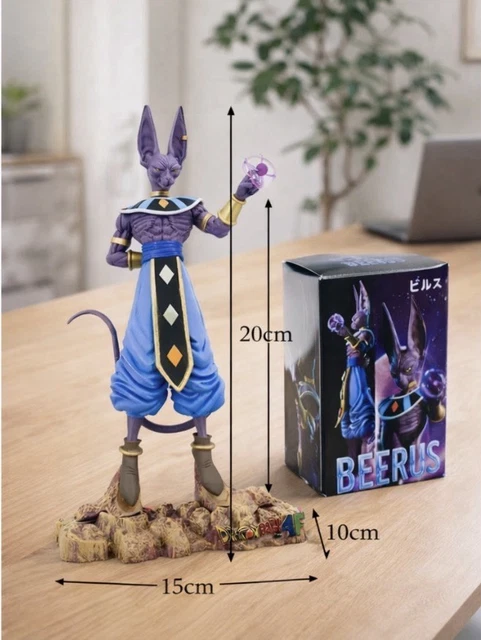 Figurine Dragon Ball Z Beerus - Hauteur 28.4 Cm - Neuve Sans Blister - Collection 2024 - Marque Irwin - âge +6 Ans