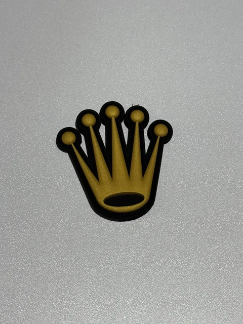 Fear. Tomorrow製Rollie Patch(Gold/White) White Phosphor × Fear Tomorrow Crown Patch - Baja Sparkle