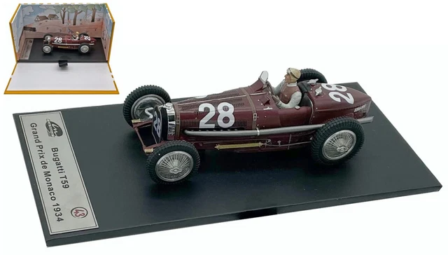 Bugatti Scala Type 59 – 1934 – Miniature Burago 1/18 – Italie – Occasion