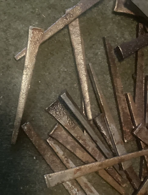 Vintage Square Cut Nails 2-1/4”  USA.    75 pc.     Unused 4