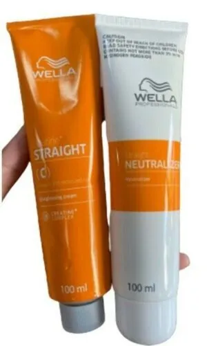 WELLA  Straightener STRATE(C) Hair Cream Keratin Permanent Straightening Intense