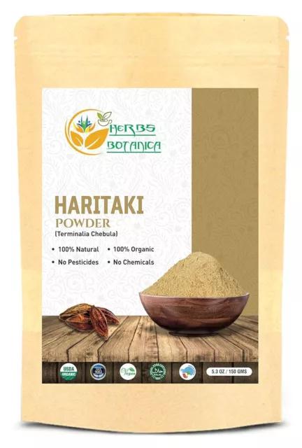 Herbs Botanica Pure Natural Haritaki Powder 150gm