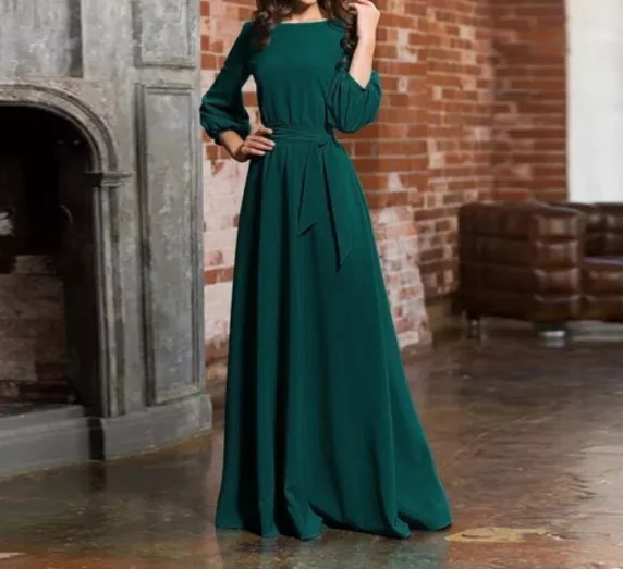 Womens Evening Maxi Dress Formal Party Ball Gown Prom Bridesmaid Long Cocktail