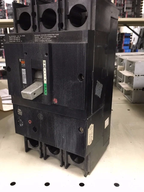 Merlin Gerin Compact CF 250N #37026 150A 3P 600Y/347V Circuit Breaker No Lugs Merlin Gerin Compact CF 250N #37026 150A 3P 600Y/347V Circuit Breaker No Lugs
