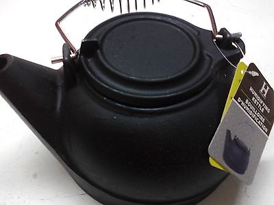 Cast Iron Tea Kettle. Fireplace humidifier  Wood Stove Humidifier 2.5 Qt. NEW
