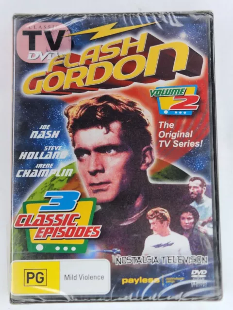 Flash Gordon Vol 2 - DVD Region 0 PAL - Brand New