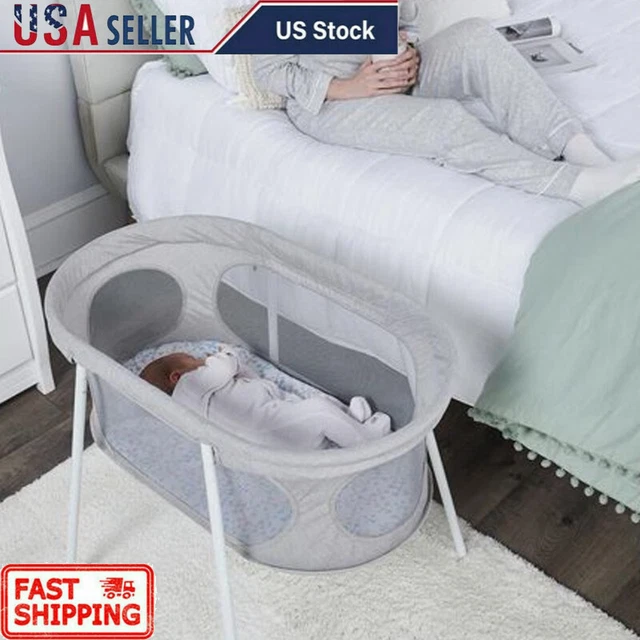 Infant Bassinet W/ Carry Bag Portable Removable Travel Ultra Soft Breathable New