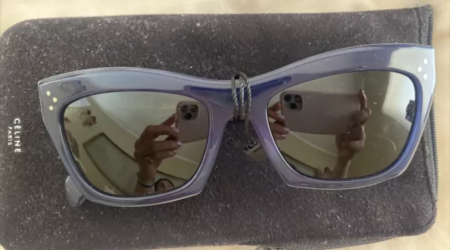 Celine Paris Cat Eye Sunglasses CL41802/S M2370 Made in Italy
