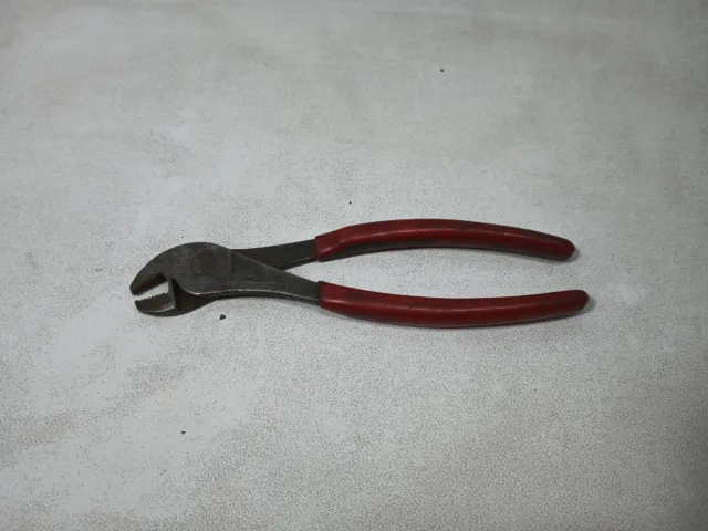 Snap On Tools 8" Battery Cable Clamp Terminal Clamp Angle Nose Pliers 208CP os15