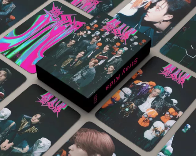 STRAY KIDS Rock Star Lomo Cards Pink KPOP