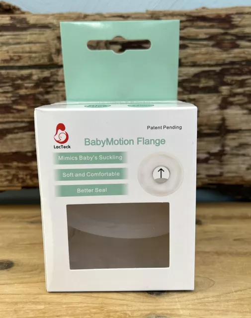 LacTeck Soft BabyMotion Flange 24 Mm BPA Free 2 Flanges