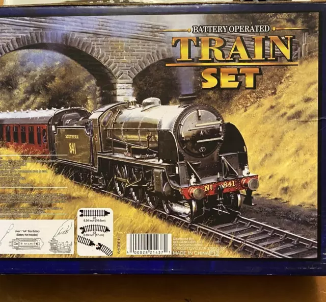 Train Set Battery Operated by Anky Holiday Express New Open Box Tested Ages 4+