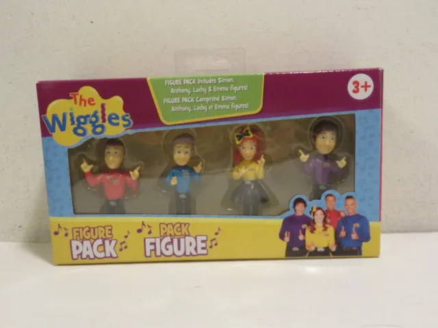 The Wiggles 4 Figure Pack New Fun 2 Play 2018 Anthony Lachy Emma Simon 3"