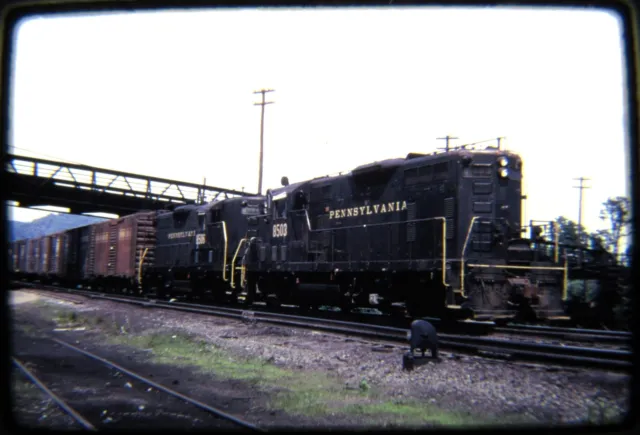 Duplicate Railroad Slide DSLD Pennsylvania PRR 8503-8516 GP9's