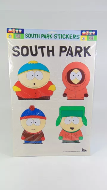Stickers Autocollant Géant 50 Cm X 35 Cm  South Park Vintage 2000 Comedy Central