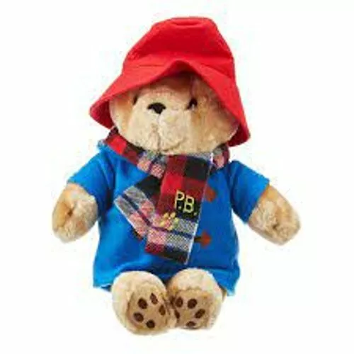 LARGE PADDINGTON WITH SCARF by RAINBOW 5014475014924 | Brand New