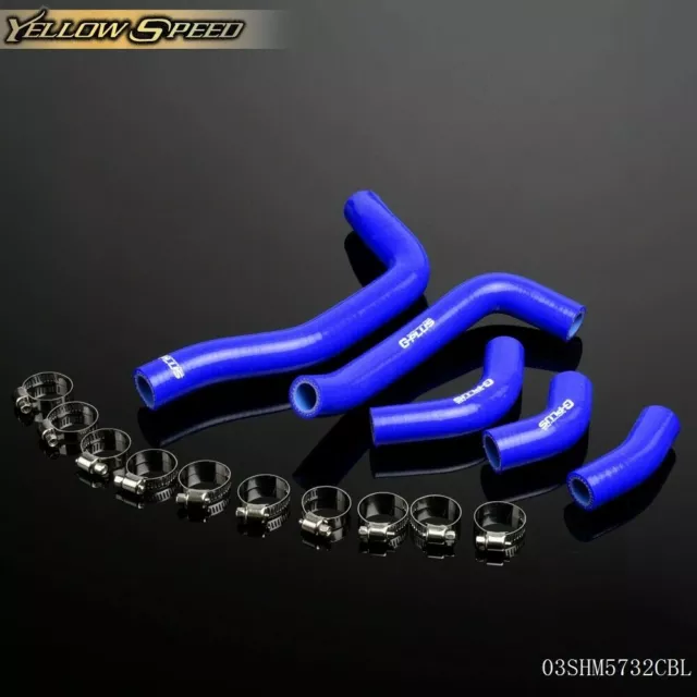 UK Silicone Radiator Pipe Kit Blue For HONDA CRF 450R CRF450R 2006 2007 2008