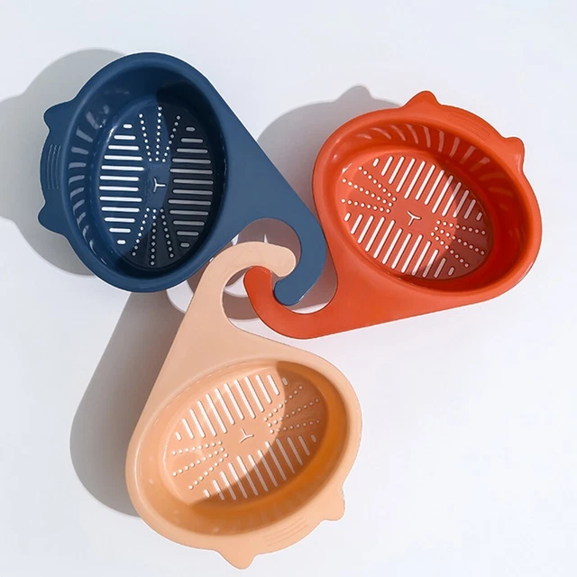 Passoire D'Évier En Forme D'Éléphant Adorable - Panier De Drainage Plastique Pratique Pour Fruits, Légumes, Pâtes Et Aliments