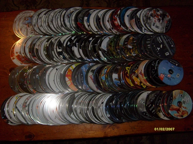 Lot Of Over 275 Playstation 3 Video Games...as Is Lot # 15