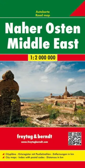 Naher Osten, Autokarte 1:2 Mio. | (Land-)Karte | Deutsch (2017)