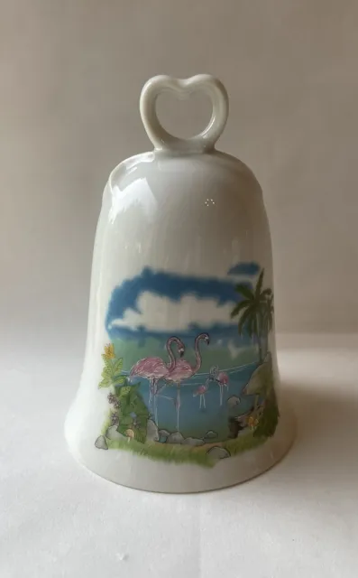 Vintage Flamingo Fantasy Papel Bell Florida Real Nifty