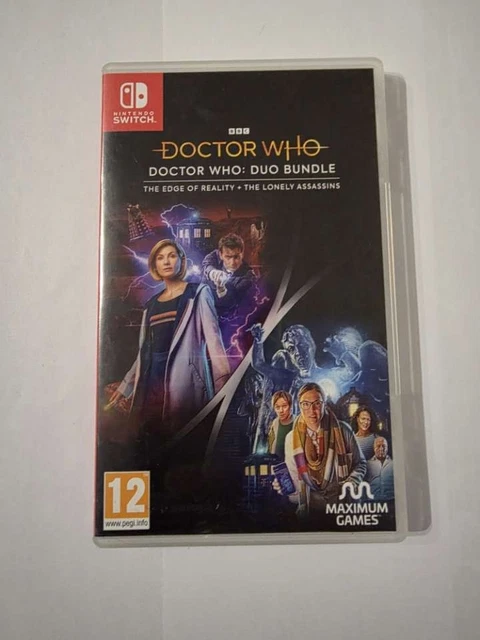 Jeu Doctor Who: Duo Bundle - Nintendo Switch, Neuf Sous Blister, Action-Aventure PEGI 12